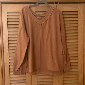 Anrabess size Large sweater in Clay color